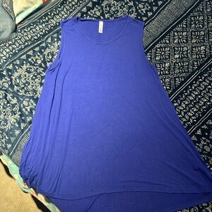 Tank top size M Royal Blue
